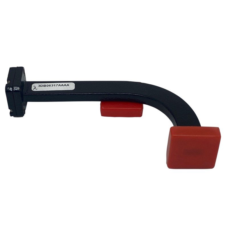 3DB06317AAAA Waveguide H-Bend WR-42 WR42 PBR/UBR 110mm